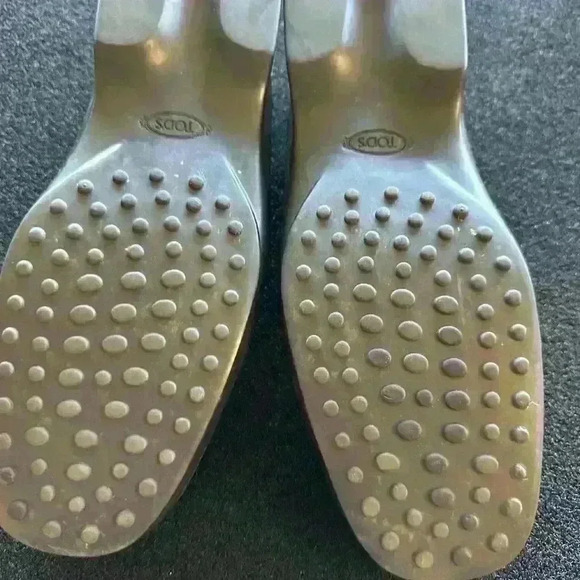 Scarpa Men’s Driving Loafers Size 9 Tan Suede Pebble Sole Italian Designer Shoes - Picture 2 of 3